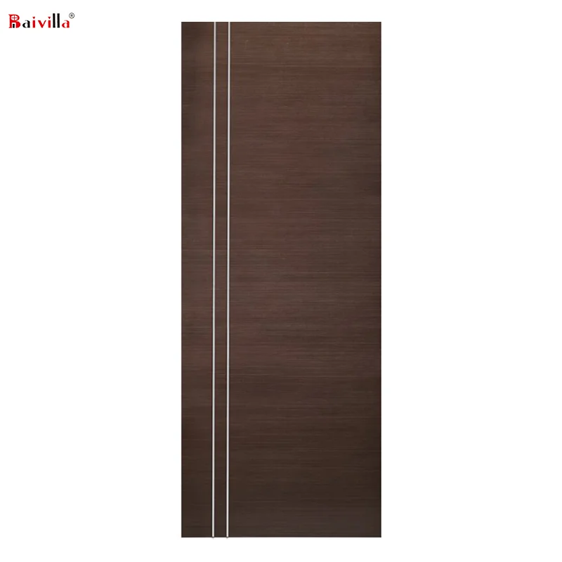 Unique Design solid teak wooden interior doors Quality Assurance luxury interior wood door