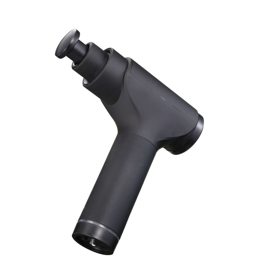 Chinese cordless body massage gun with best LG battery 1800mA forceful vibration  deep tissue super quite booster massage gun