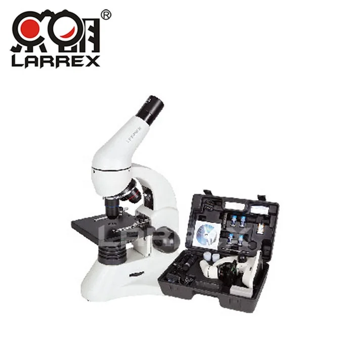 LARREX 2019 новый продукт StudentBiological Монокуляр игрушка микроскопы набор