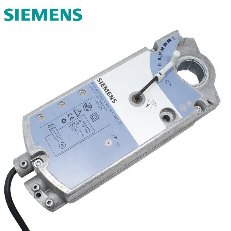 SIEMENS Air damper actuators Rotary version GCA321.1E/GCA326.1E with spring return