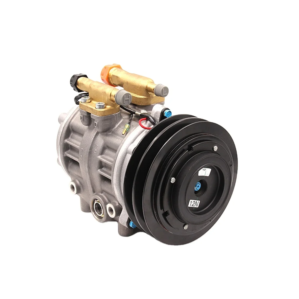 10 Cylinders Cheap Price High Pressure Highly Air Conditioning Compressor For Coaster Bus