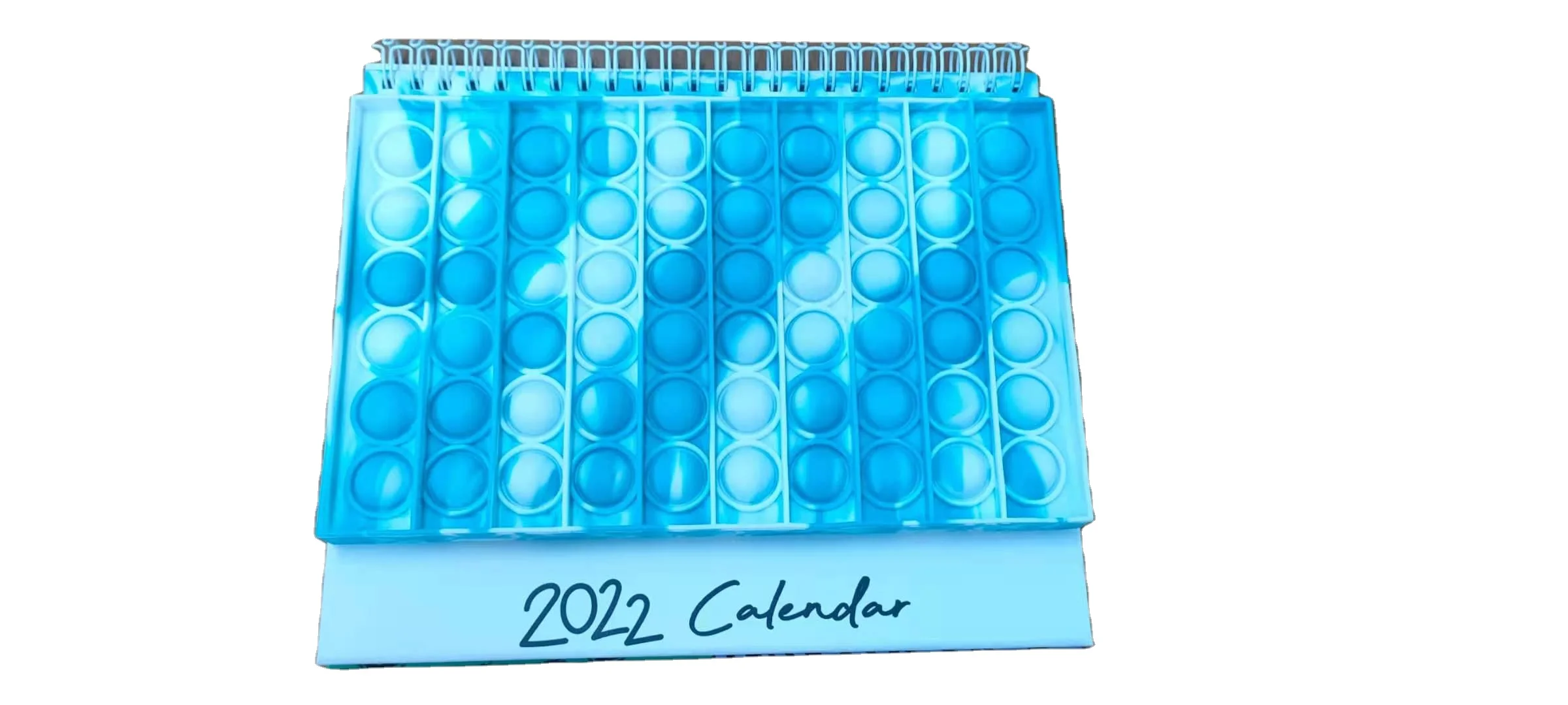 202 New style poppings notebook push its Bubble Fidget Toys set Silicone Notebook