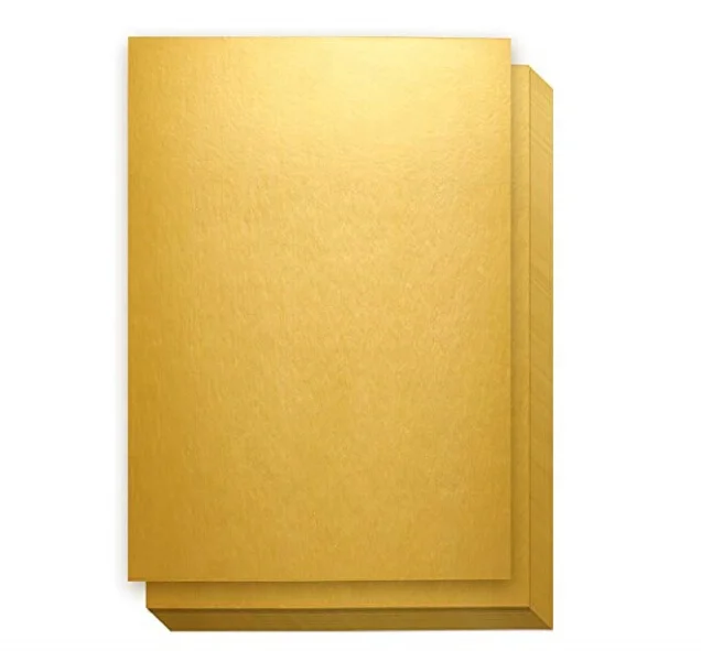 China Manufacture Colour A4 120gsm 250g Linen Embossed Shine Iridescent Pearlescent Shimmer Metallic Craft Pearl Paper for DIY