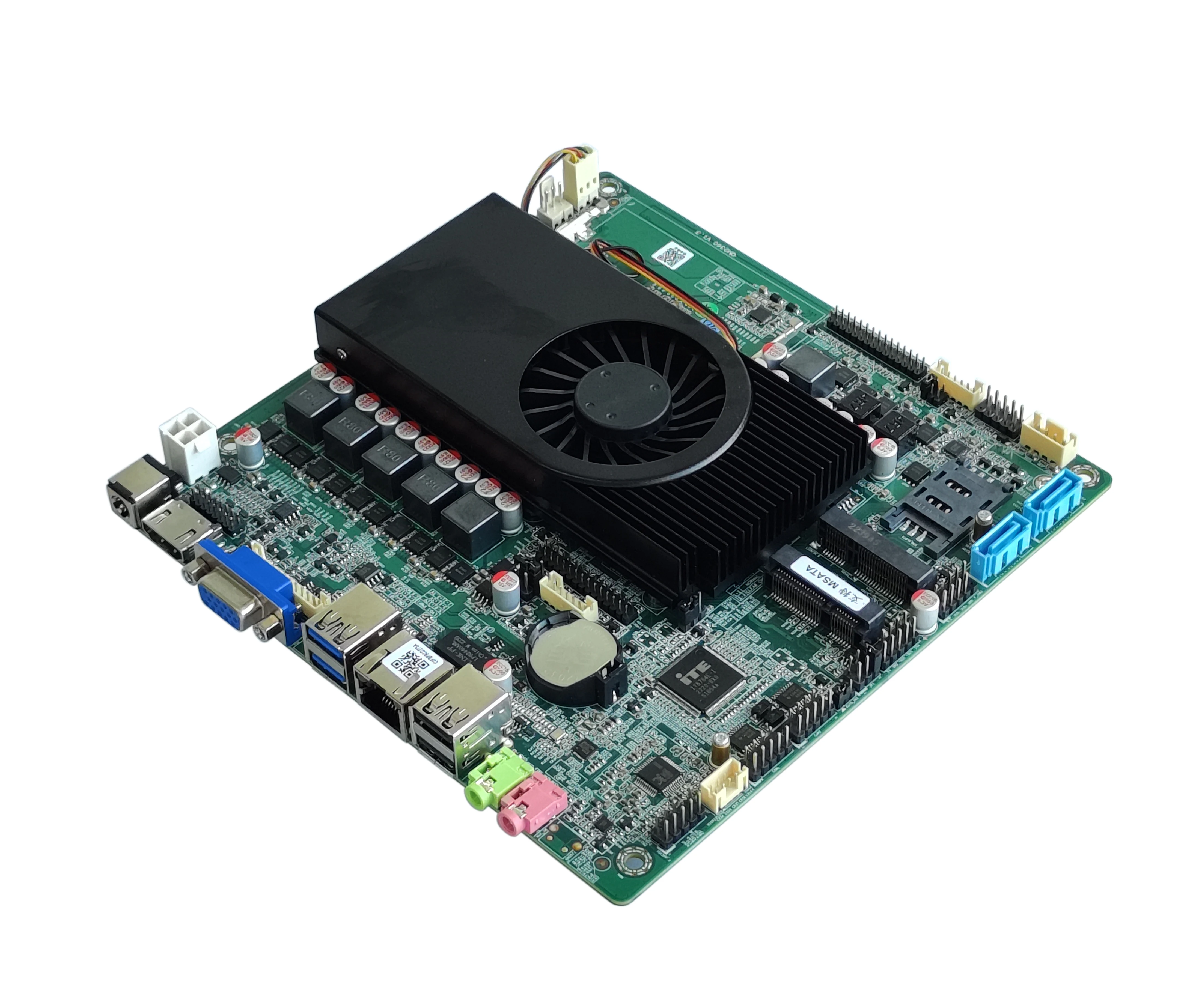 Фабрика X86 Dual EDP Mini-ITX материнская плата и Процессор 2-го 3-го поколения Core i3 i5 i7 DDR3 8G