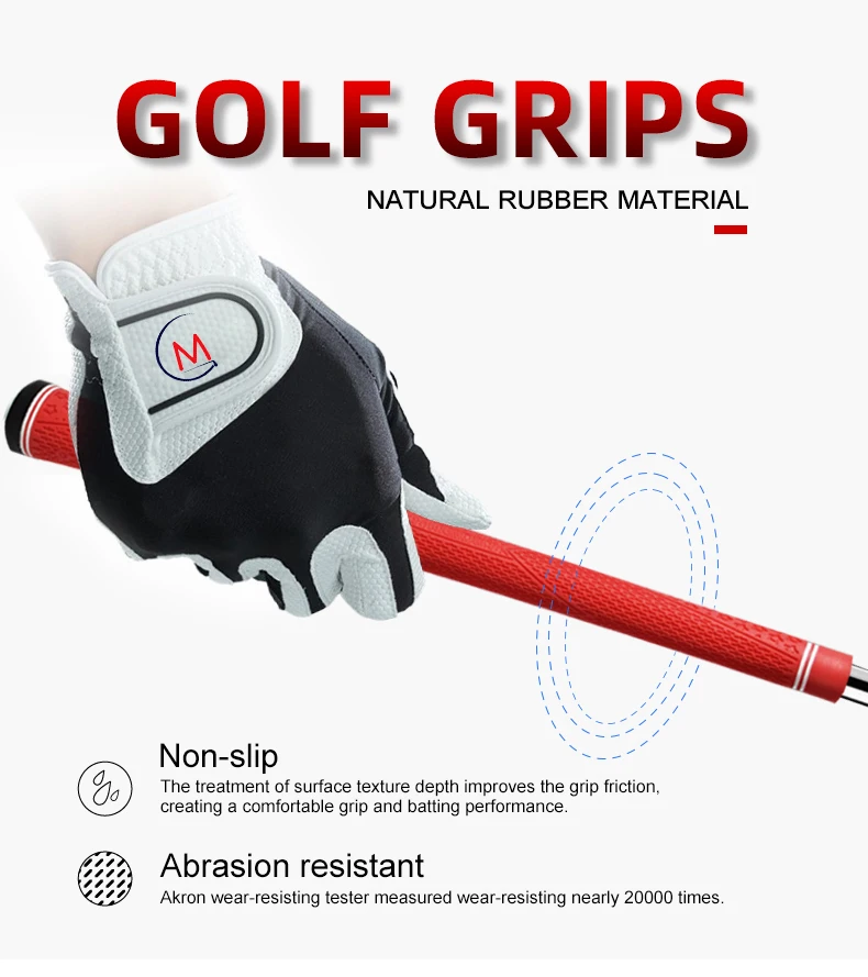 Wholesale Anti-Slip PU Leather Golf Putter Grips Standard Rubber Golf Accessories Direct from Factory