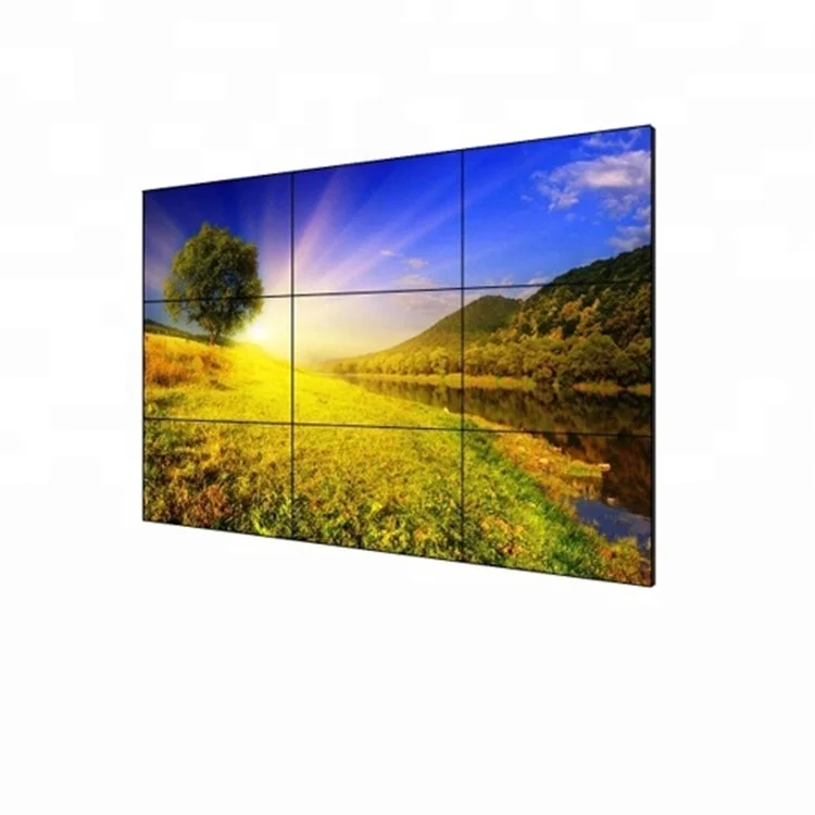 Видеостена UHD 4k 55 с ультраузкой рамкой и высоким разрешением для