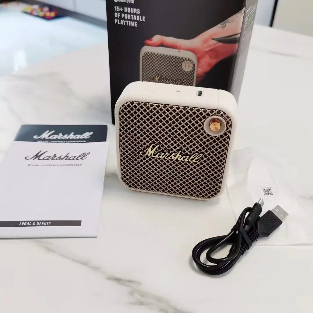 Лидер продаж бытовой уличный Bluetooth динамик для marshall willen портативный пыленепроницаемый водонепроницаемый беспроводной мини-динамик в стиле