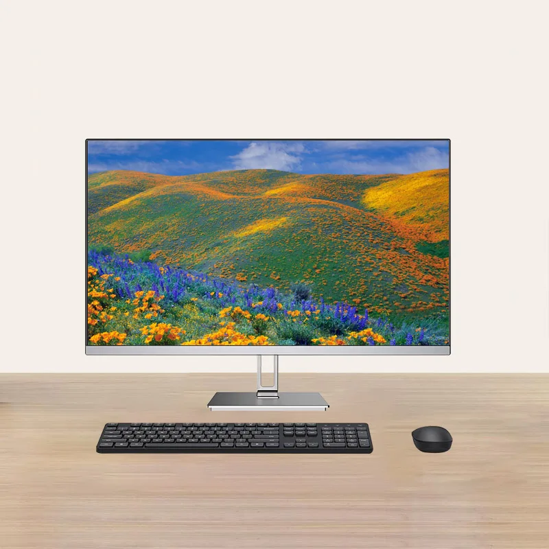 OEM Industrial all in one pc 24 inch i9/i7/i5 Office AIO PC Monoblock Computer Set All-in-one PC Desktops