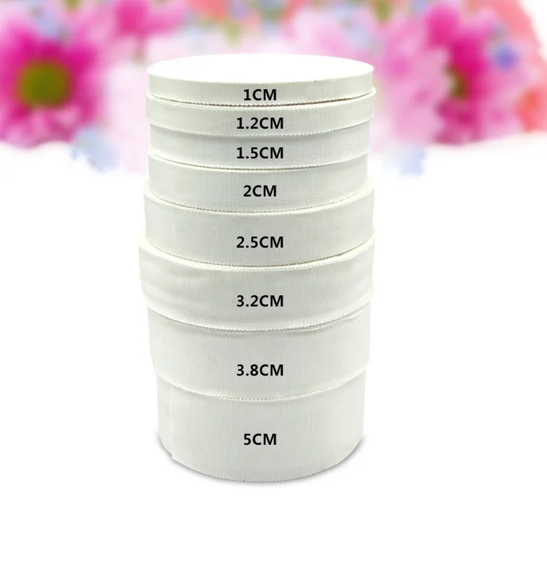 factory wholesale solid color grosgrain design cotton rayon petersham ribbon for garment TCMD04