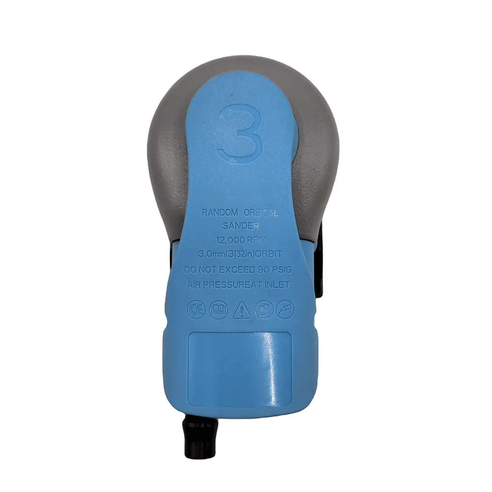 Professional 12000RPM Orbital Air Sander 75*100Mm Auto Body Scratch Removal Air Orbital Sander Pneumatic Sander