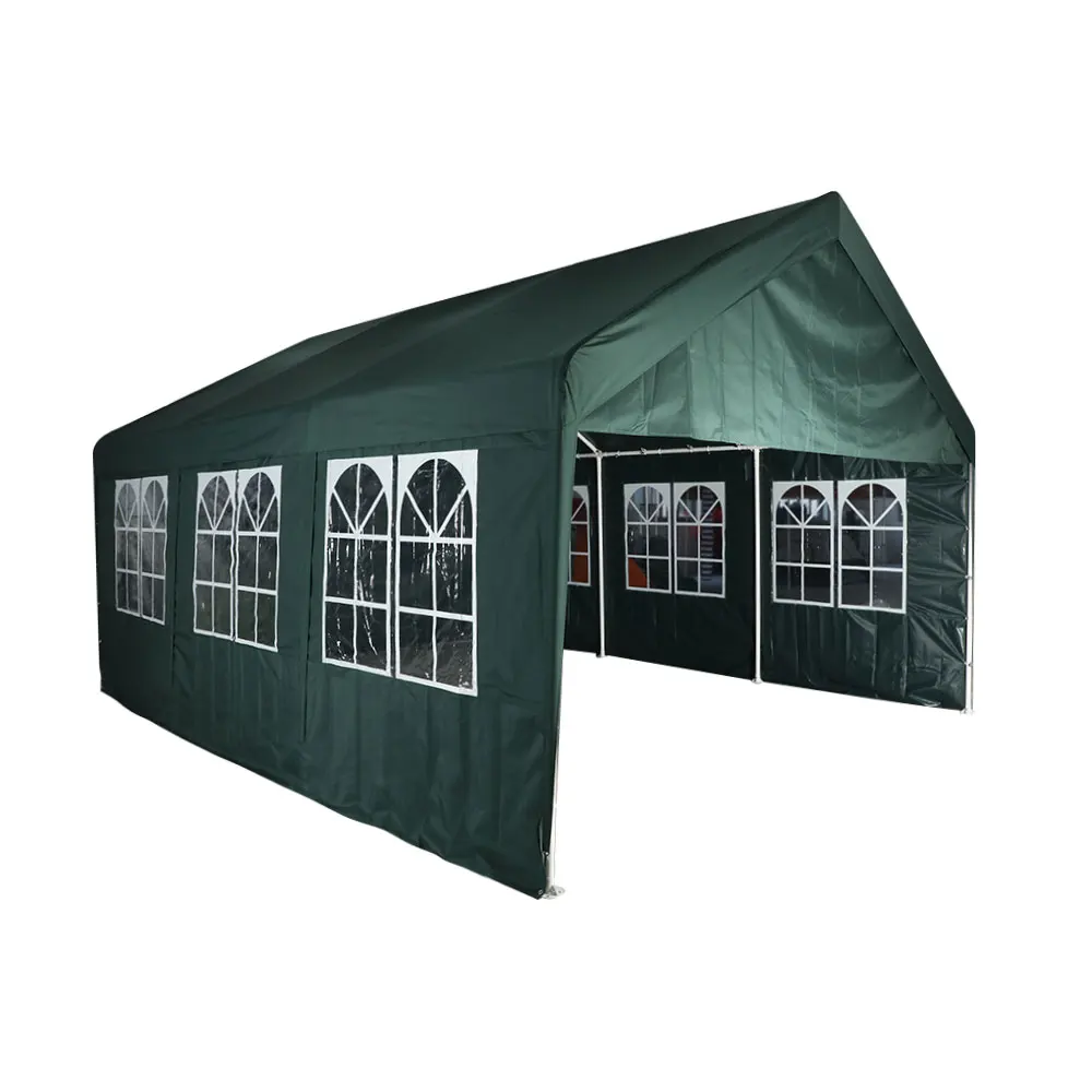 Wholesale outdoor portable steel frame  4*5m folding gazebo with window for temporary carports