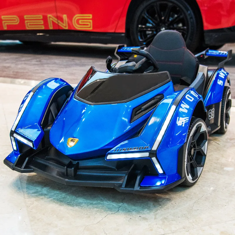 Рождественский подарок специальное предложение Электромобиль для детей с дистанционным управлением детские автомобили большие игрушечные машинки