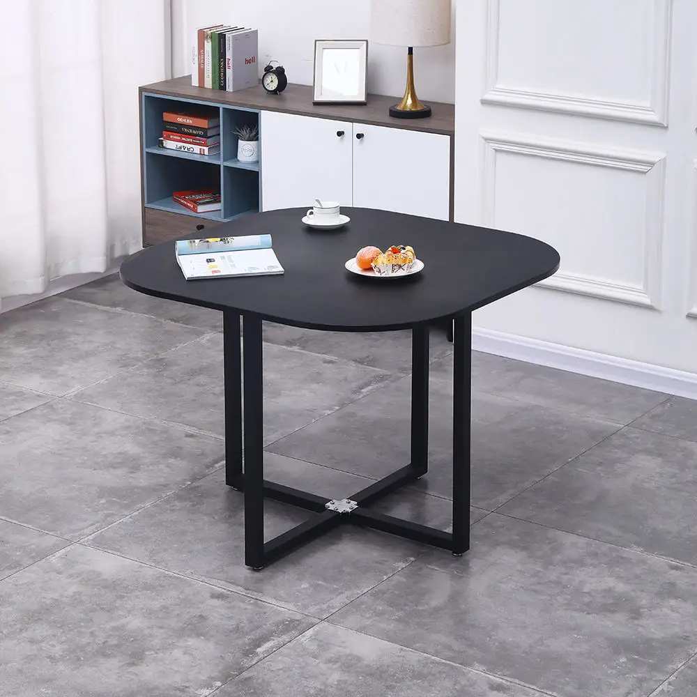 Modern Design Elegant Density board and Chrome Dining room set comedor room set Concrete