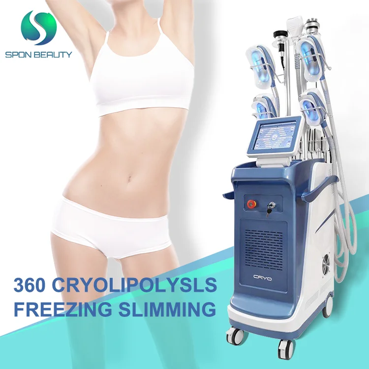 360 degree cooling 5 handles Cryo Lipolysis Cryolipolyse Machine Cryolipolyse Equipment