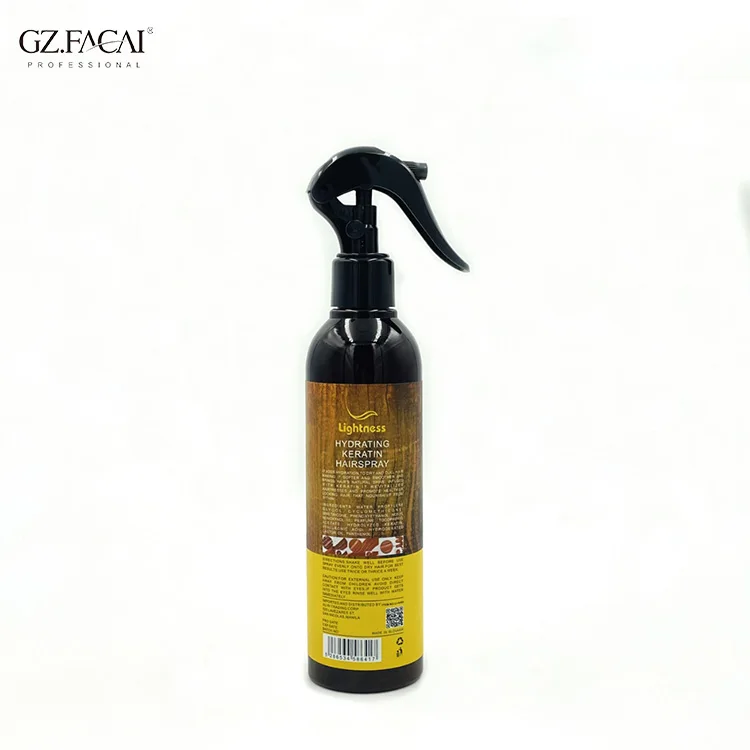 OEM Natural Hair Repair Spray Vegan Lightness Argan Oil Hair Spray Professional Hair Care Product 250ml