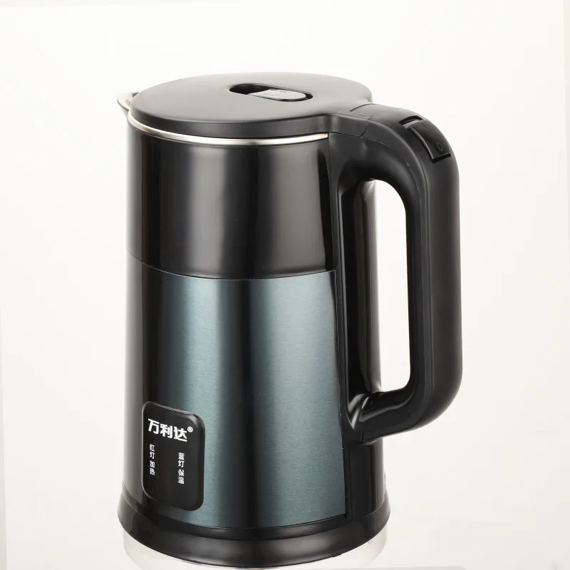 OEM Double Wall Stainless Steel insulation kettle Cool Touch Tea Pot 2L electric Kettle fast water bottle