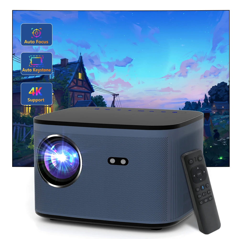 Topfoison H9 Projecteur, бестселлер, на ebay 2023, видеопроектор, 4k, домашний кинотеатр, dlp, беспроводной 12000 люмен