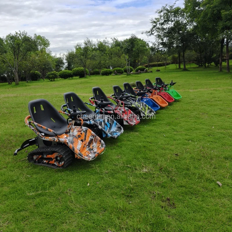 Factory hot sale outdoor indoor electric mini tracked tank off road go kart for kids