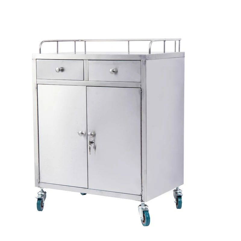 China  Stainless steel Medical device trolley  anesthesia cabinet