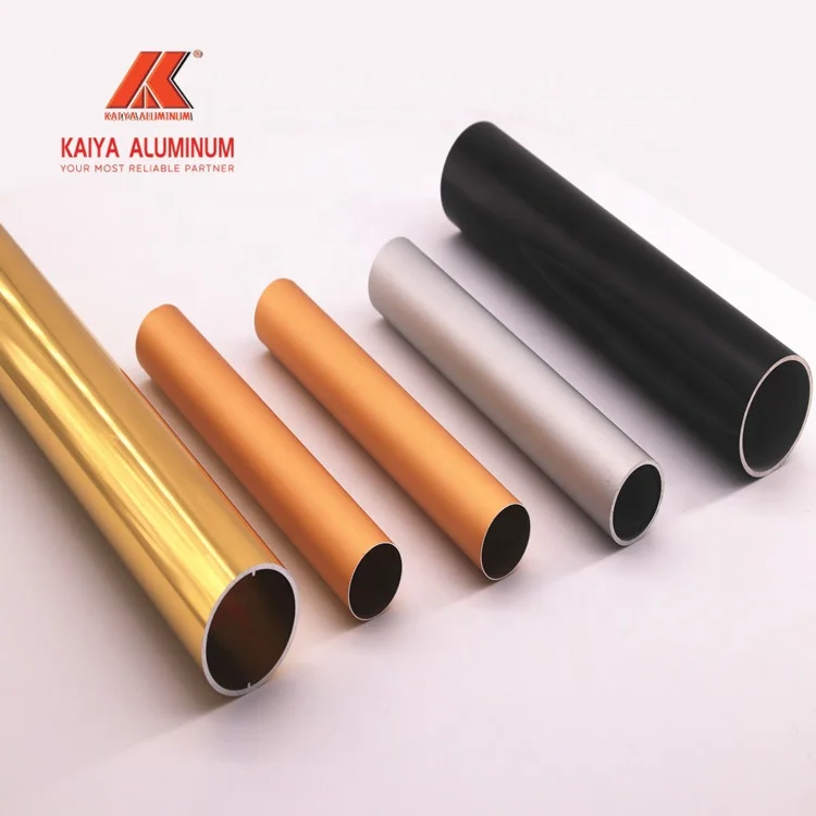 Custom OEM seamless tubing anodized aluminum tube 6005 6082 7005 7075 round