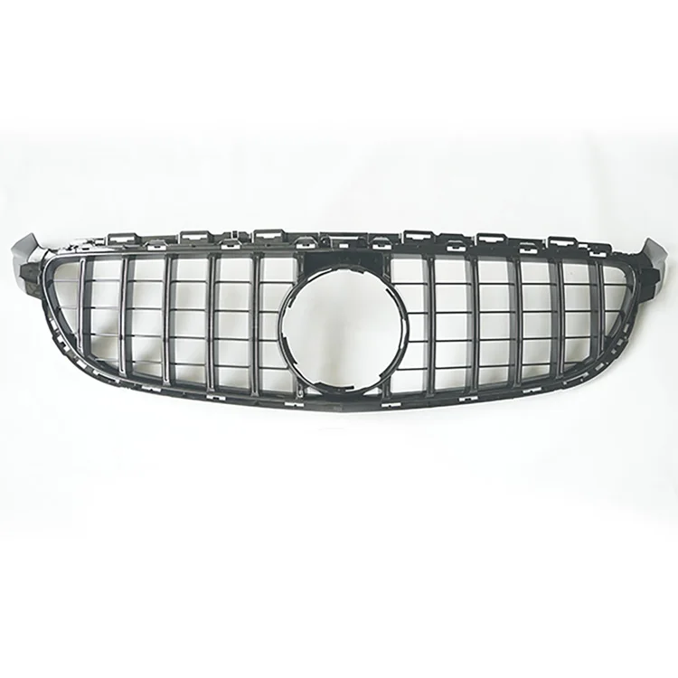 ABS AMG GT type grille for Mercedes Benz C class C200 C300 W205 C63 C63S car High quality 2015-2018
