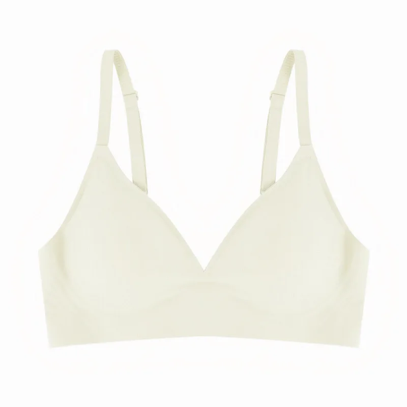 seamless external expansion bra for women small breast size exaggerating bra thick push up waist slimming wireless