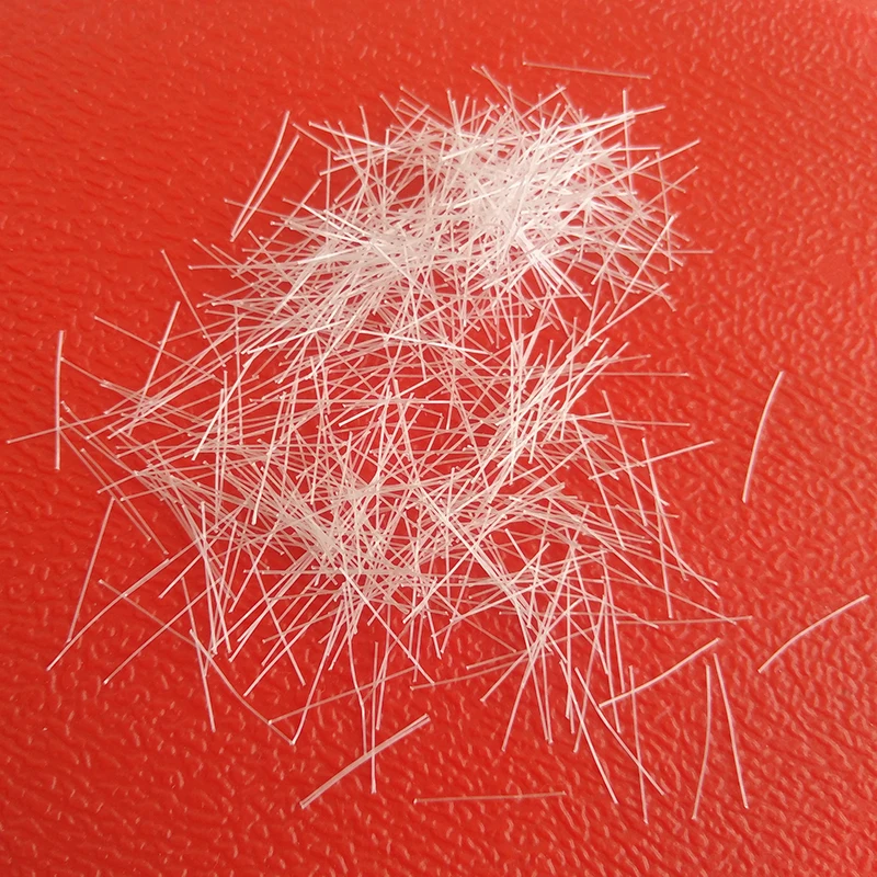 Concrete Fiber Microfilament Monofilament Twisted Waveform Microfiber Calcium Power Polypropylene Concrete Fiber