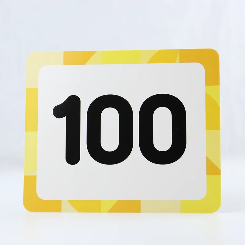 Custom Printed Printing Service Custom Made Paper Study Card Laminated Flash Cards