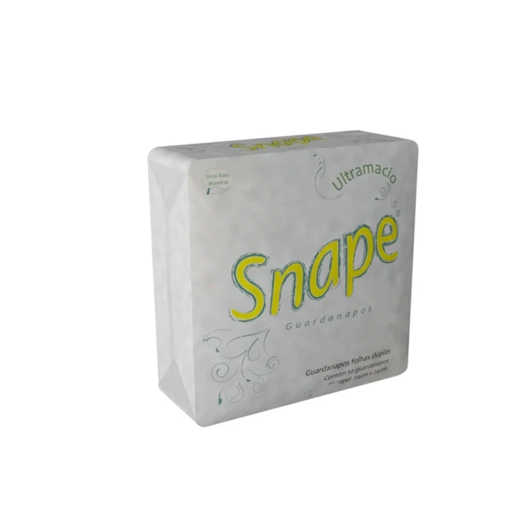 Custom raw materials virgin wood pulp white paper napkin 1ply serviette tissue for hotel