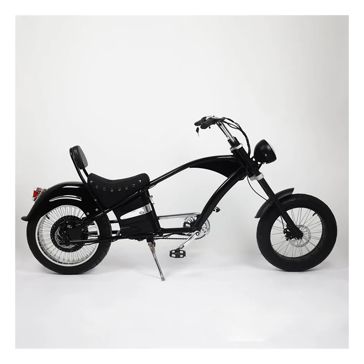 Customized Vintage Style Steel 1620*250*760Mm Chopper E-Bike For Outdoor