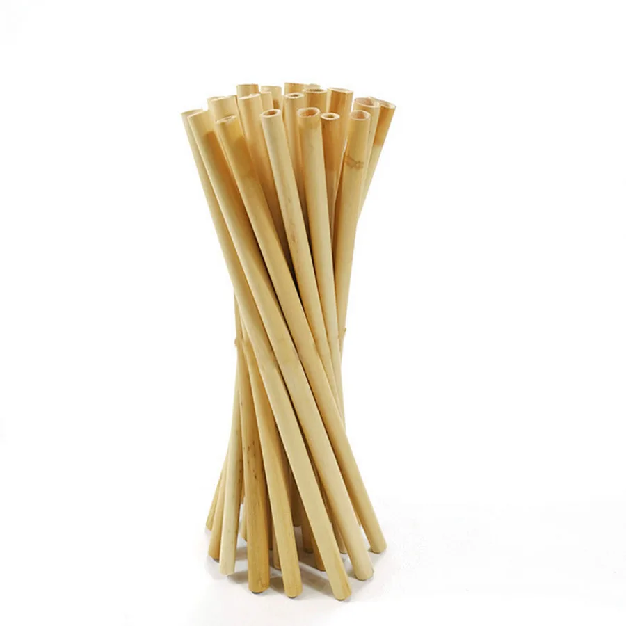 Biodegradable Drinking Straw Made of Edible Reed Disposable Straws