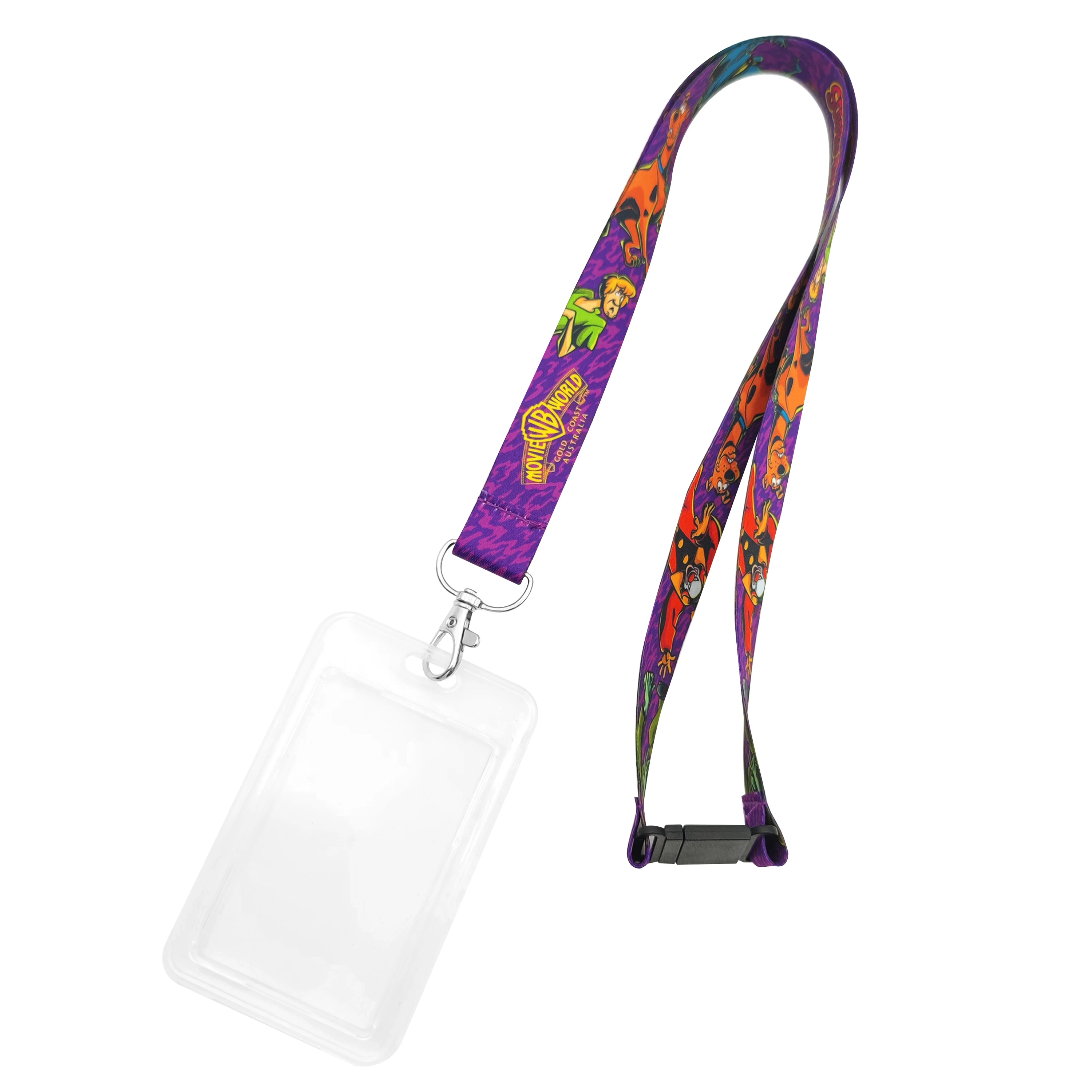 Wholesale Customization Neck strap ID Card Holder polyester Lanyard with ID Card Holder