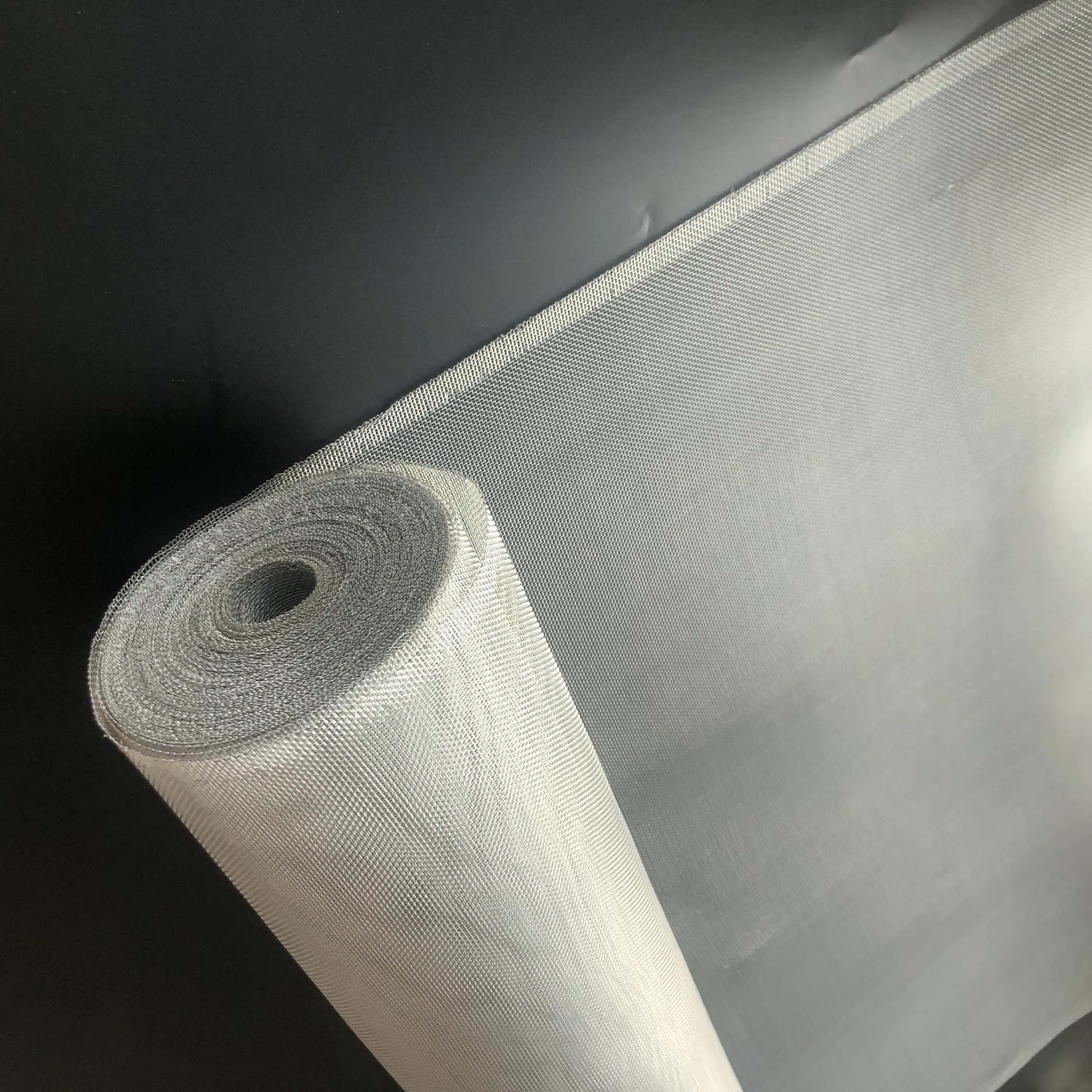 Поставка от производителя, безопасная металлическая занавеска с мелкой сеткой, Проволочная алюминиевая сетка