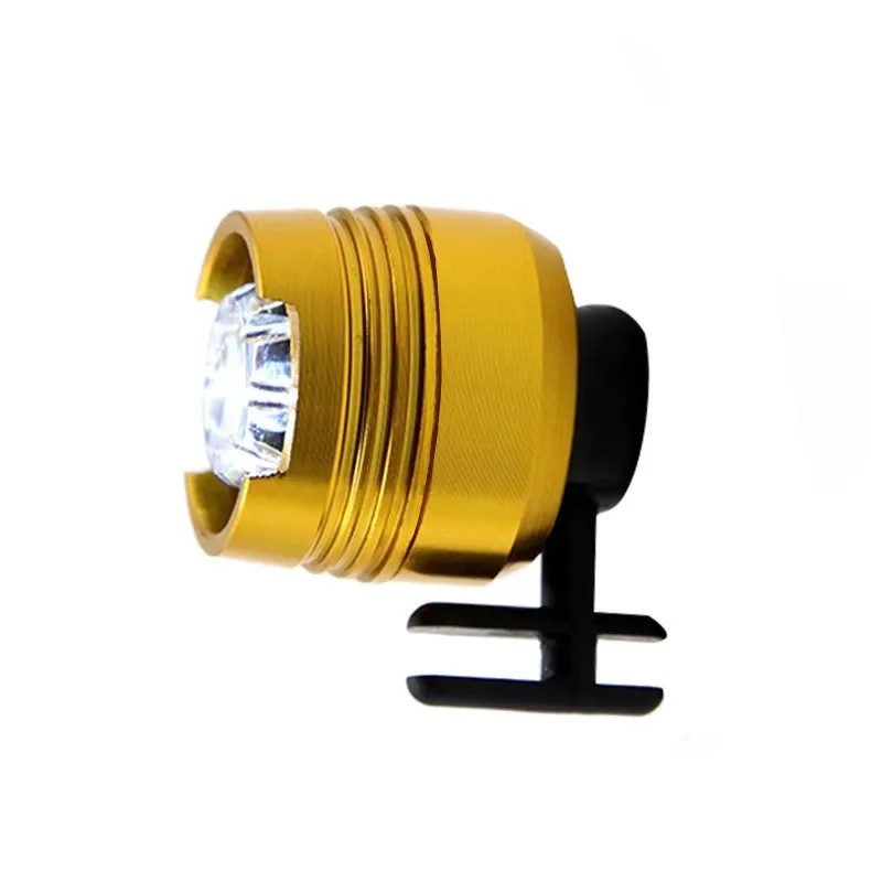 Hiking shoe accessories 2025 Popular hot sale Smart Vibration Sensor Light  Led Flash Hole Shoe metal HeadLight for clog shoes