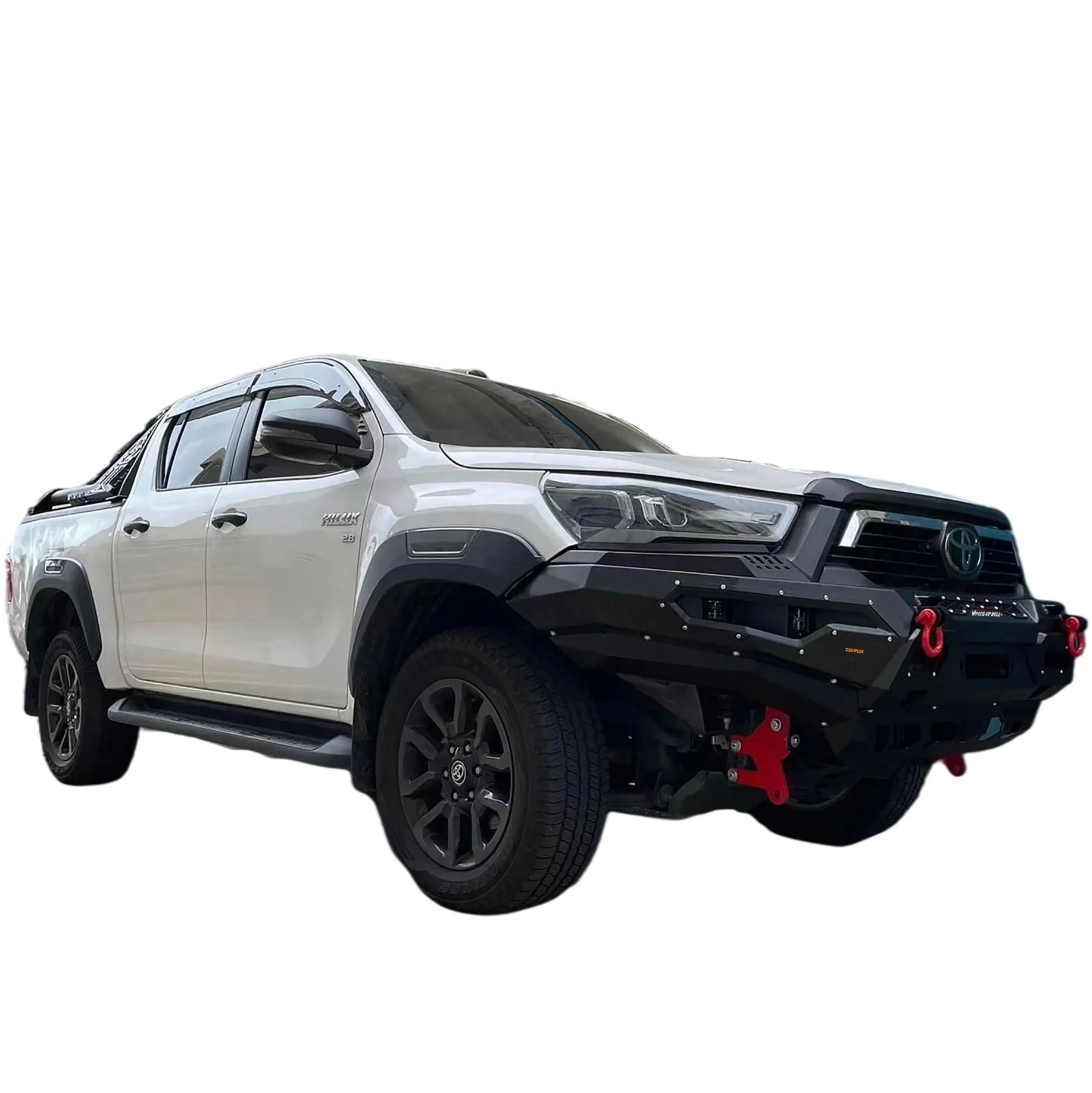 Car Steel Front Rear Bumper Auto Front Bumper for Toyota Hilux Revo Rocco 2021 Ranger 2020 Triton 2021 NP3002021 DMAX2021