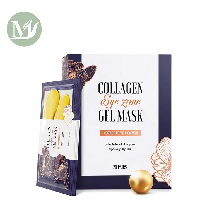 
OEM/ODM 24K Gold Collagen Under Eye Mask Dark Circle Remove Eye Mask Patches 