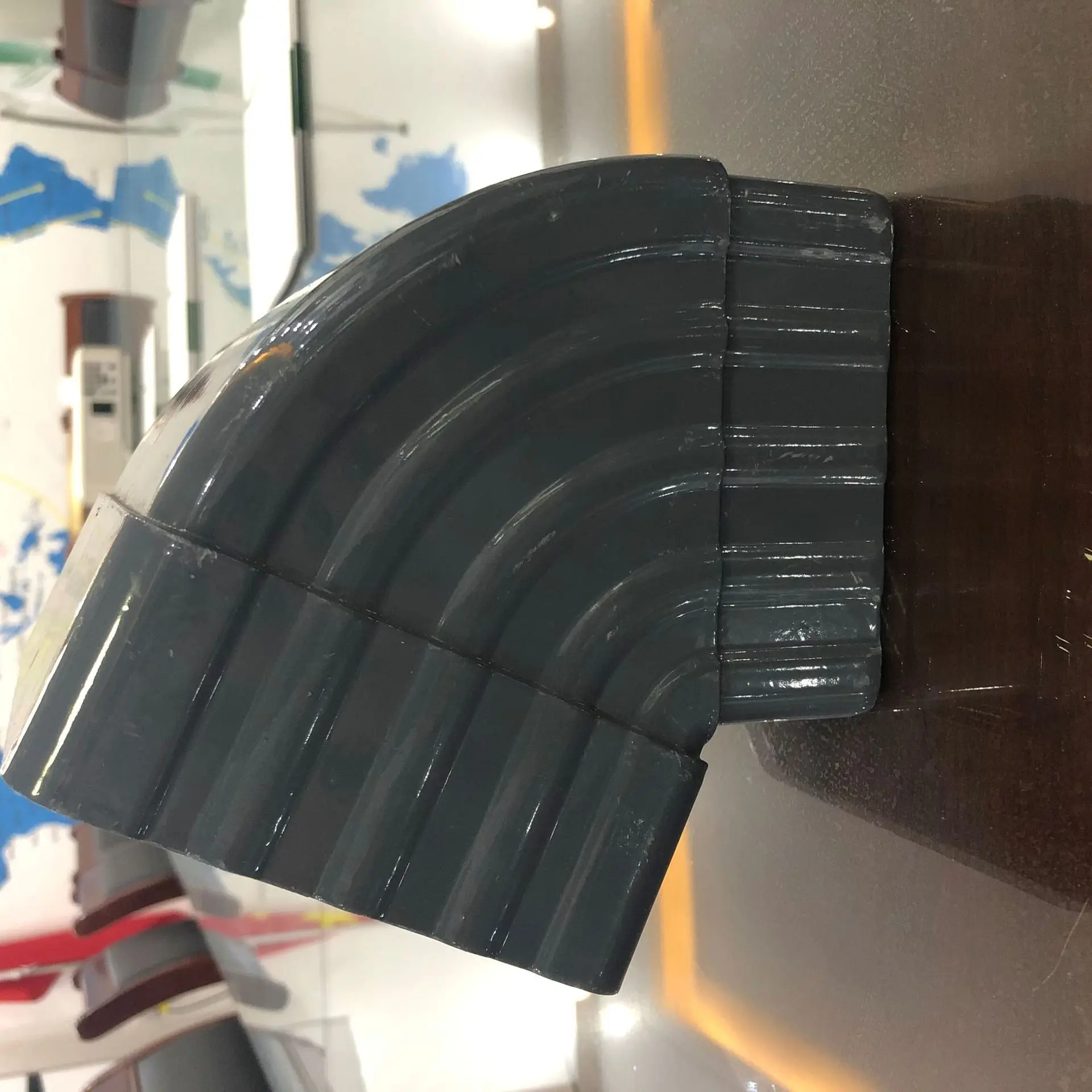 Factory wholesale customized Square Rain Gutter Fitting Elbow 90 degree Elbow