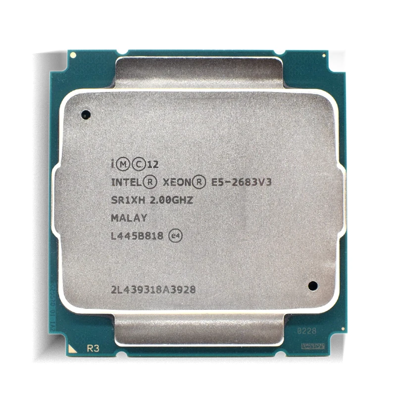 E5-2683V3 для процессора intel xeon cpu 2 0 GHz 22NM 120W LGA 2011-3 серверный CPU 2699V4 2699AV4 2699RV4 2699V3 2683V4