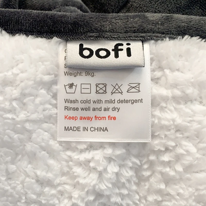 Glass beads plush fleece 9 layers king big size heavy 15 lbs 30lbs 10 kg minky weighted blanket for 25lbs