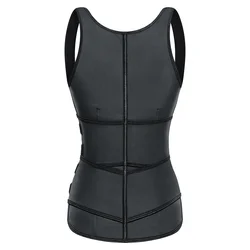 Promotion High Quality Women Latex Corset Abdomen Tummy Shaper Vest Shapewear