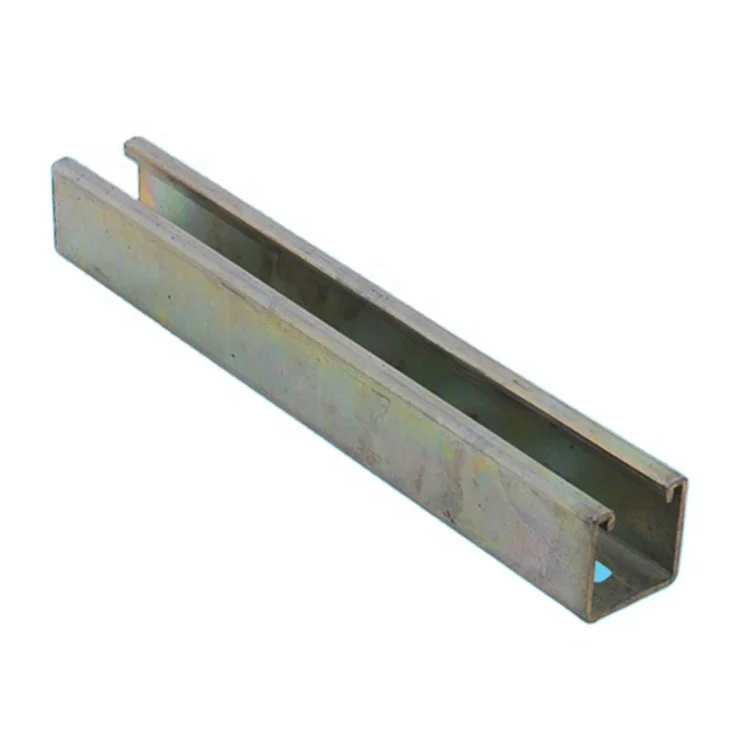 Steel Structural Channels 304 316 Stainless 41x41/52/62mm Unistrut Stainless Steel C Channel Profiles