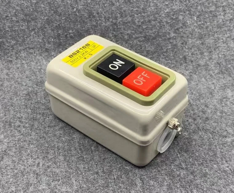 BS211B/216b/230B power control button switch three-phase motor starter button Moab fastener switch