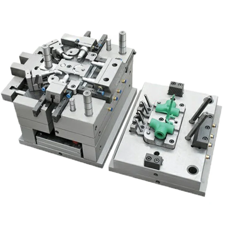 Design 2K Overmould Mould Custom High Precision 2 Cavity Double Color Custom Plastic Injection Mold