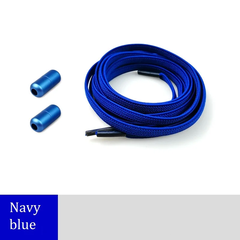 Youki, оптовая продажа, эластичные разноцветные шнурки без галстука с капсульными винтовыми замками, ленивые шнурки