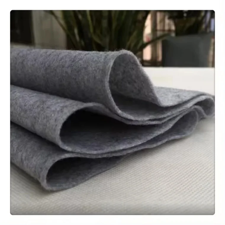 100% Polyester felt fabric Needled non-woven fabric needle felting nonwoven