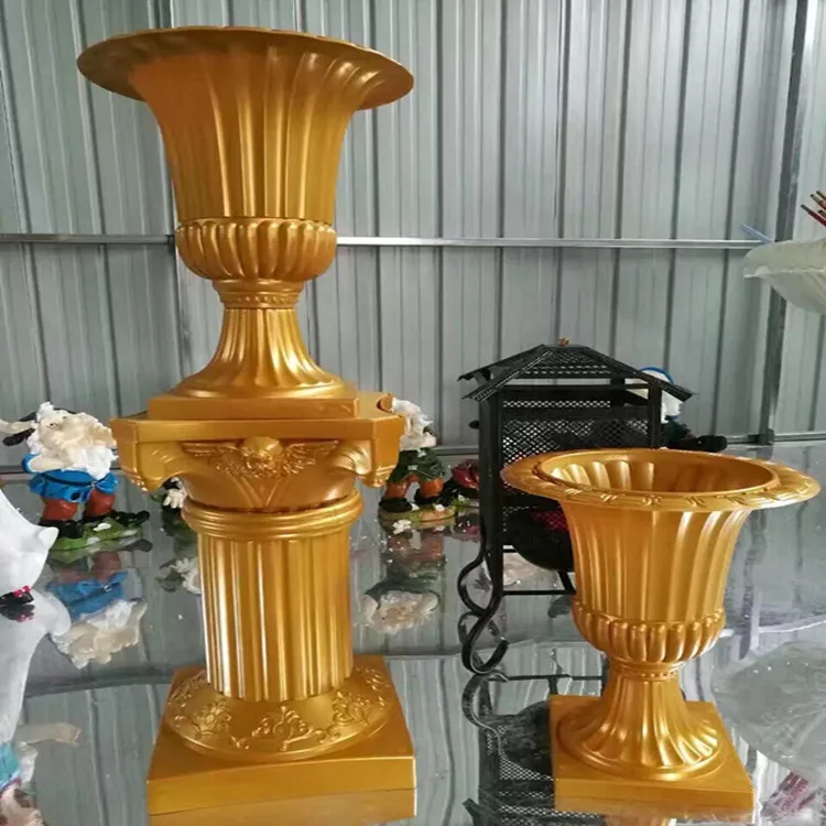 yiwu factory directly sale fashion Roman column 1701 1702 plastic pillar for wedding decoration
