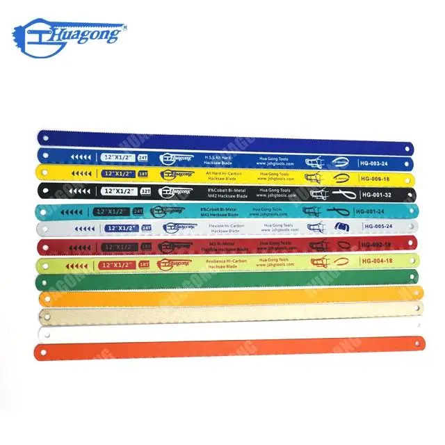 Metal Cutting 300Mm Bimetal Hacksaw Blade Hand Hacksaw Saw Blades