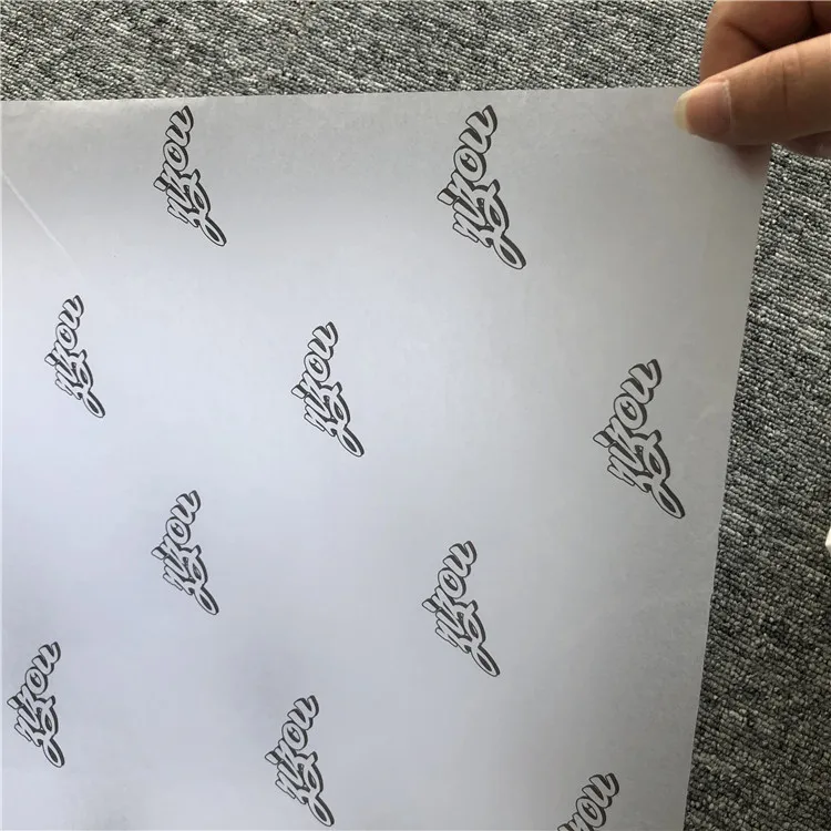 Logo packaging wrapping tissue paper custom package tissue paper