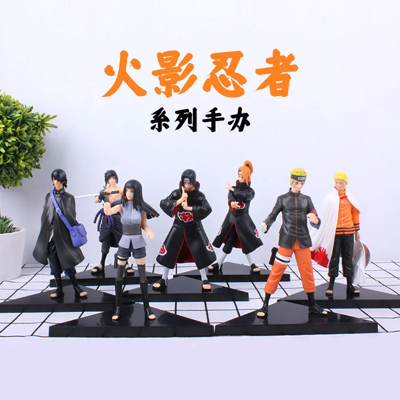 2023 Anime Action Figure Sasuke Doll Daisy Fields Gaara Model Didara Ornaments Comic Show Generation