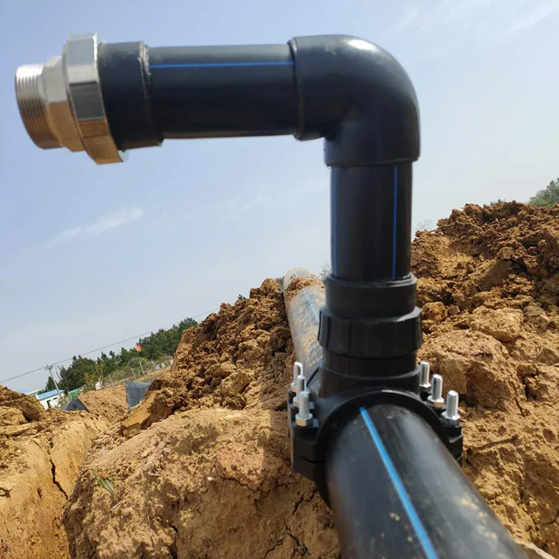 HDPE PP трубы оросительный фитинг седло зажим для сельскохозяйственных ирригационных систем
